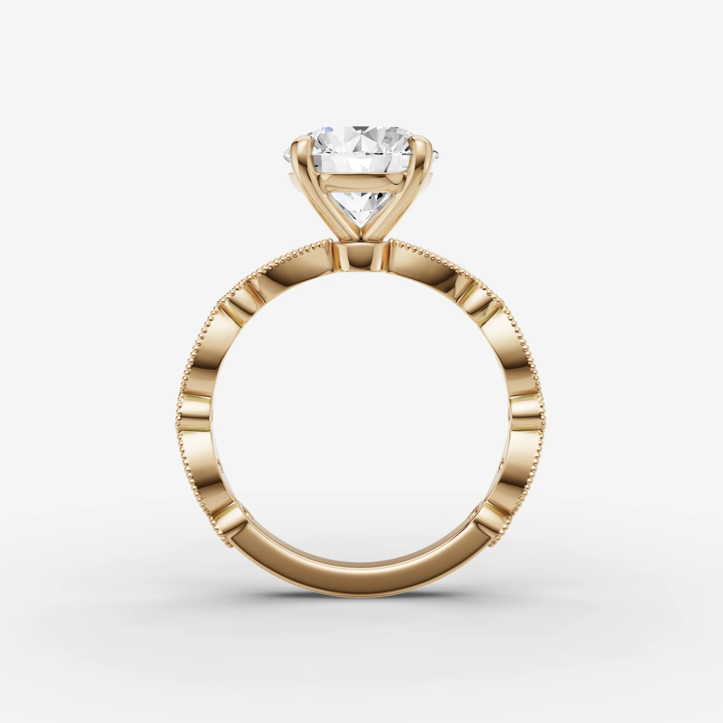Vintage Pave - Round