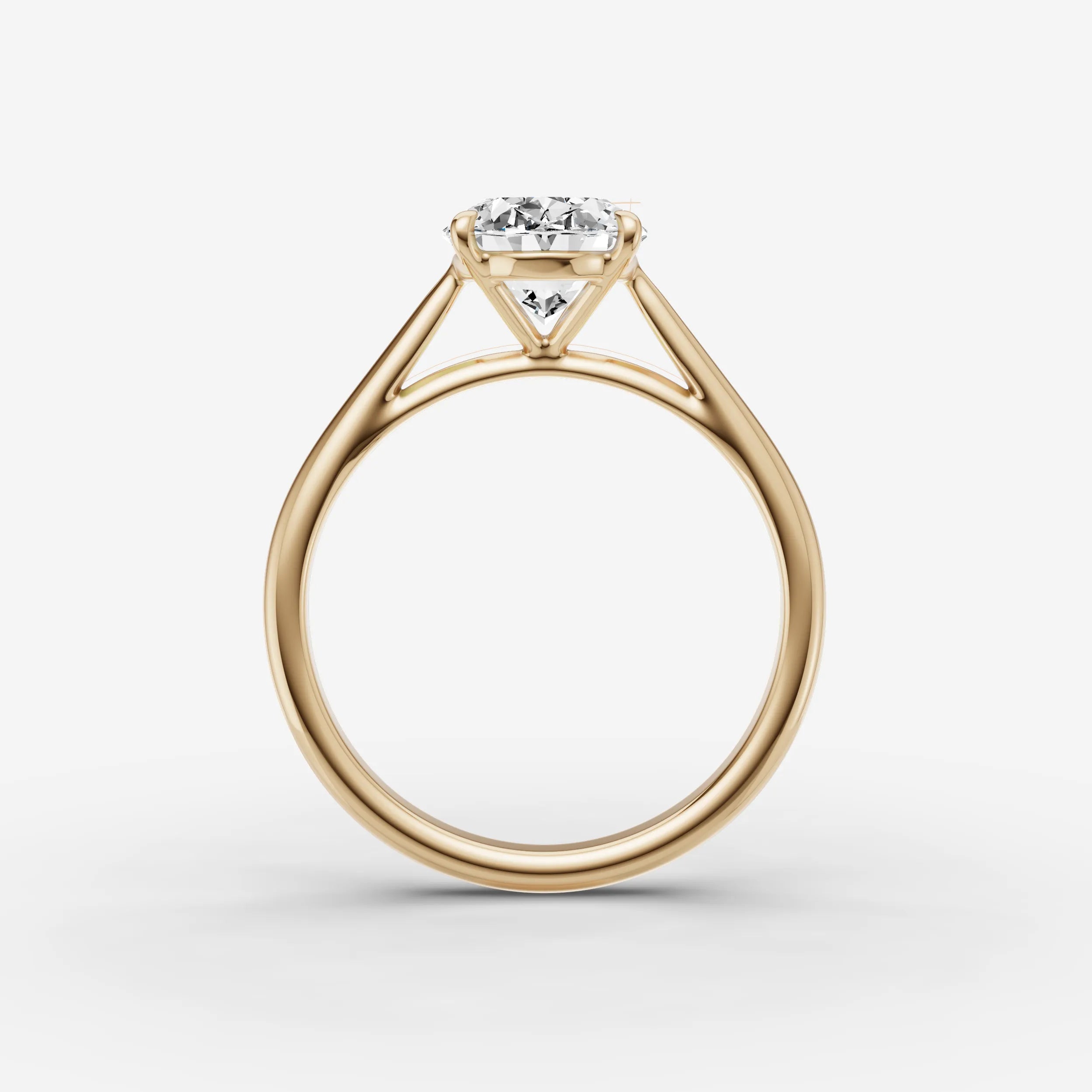 Solitaire Cathedral - Oval