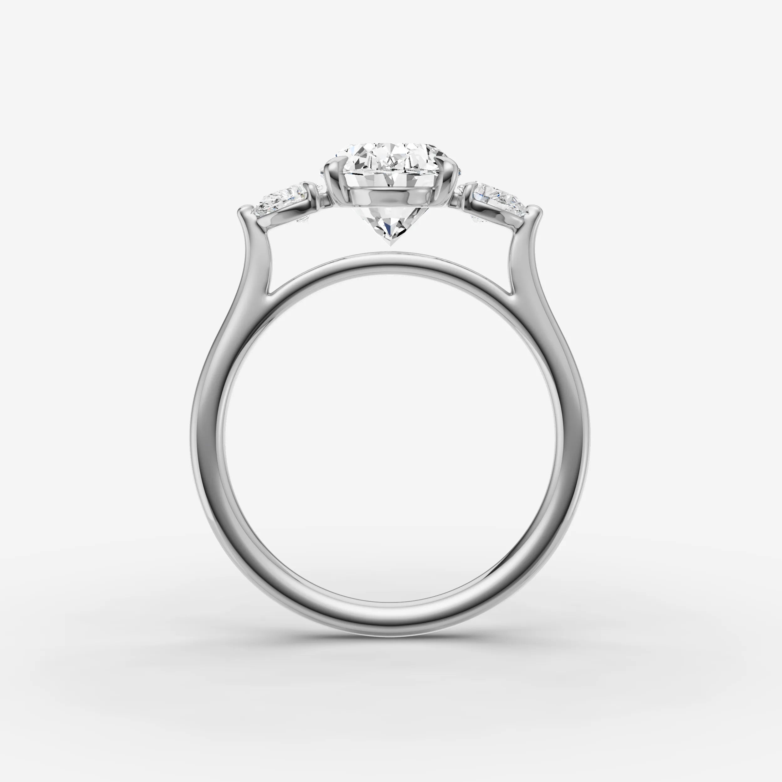 Three Stone - Oval