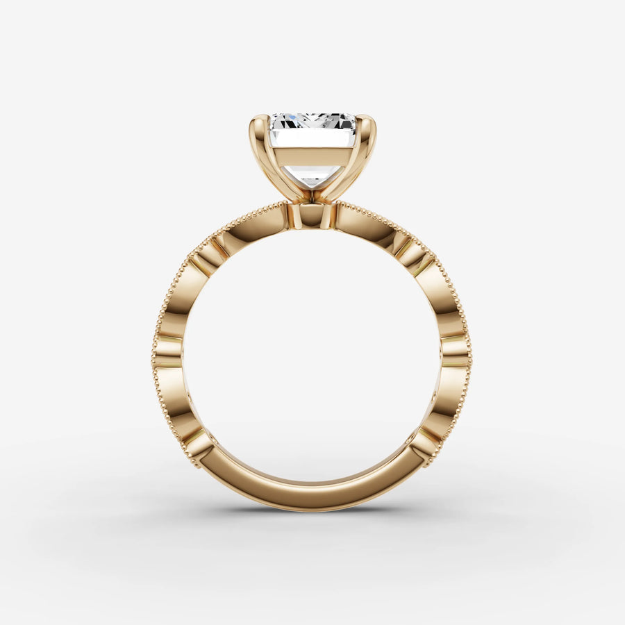 Vintage Pave - Emerald