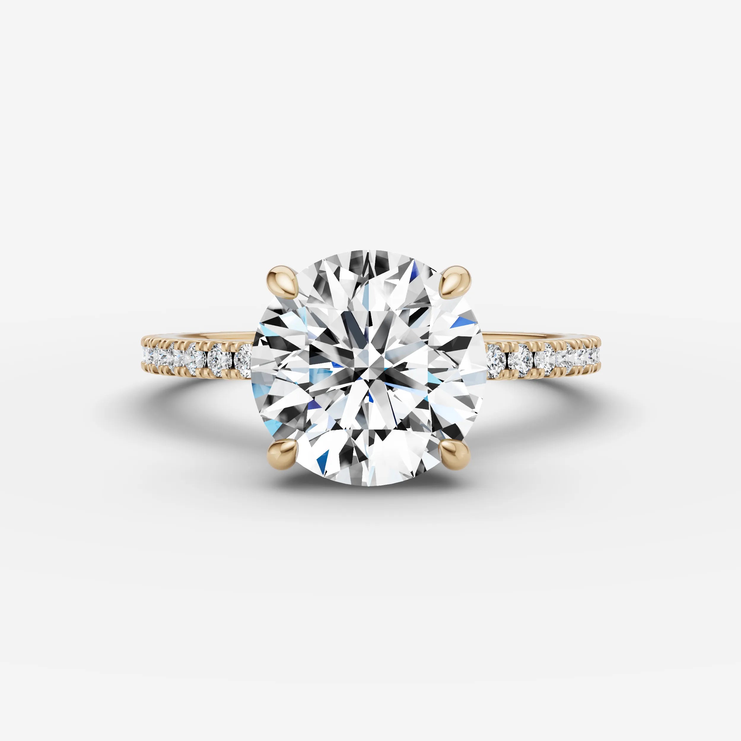 Hidden Halo & Pave - Round