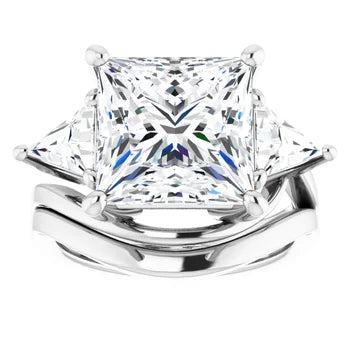 Princess-White Gold|Princess|14K White Gold|18K White Gold|Platinum