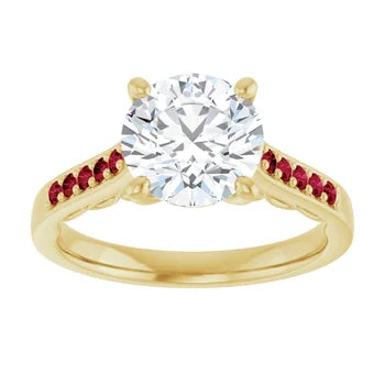 Round-Yellow Gold|Round|14K Yellow Gold|18K Yellow Gold