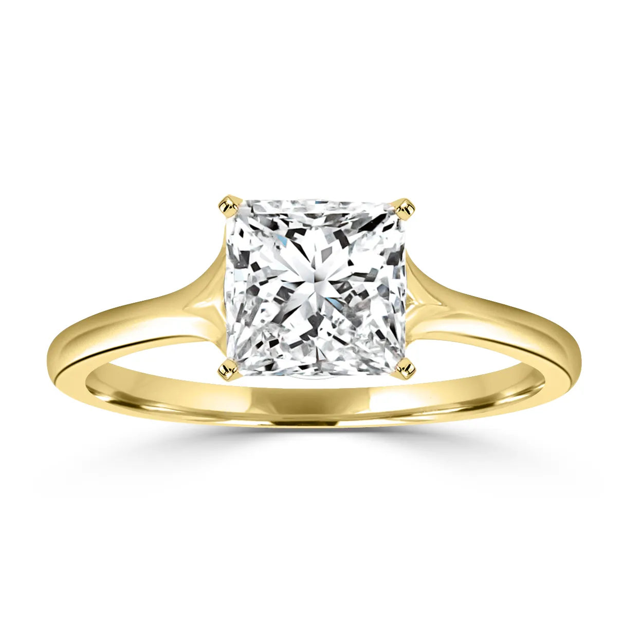 Princess-Yellow Gold|Princess|14K Yellow Gold|18K Yellow Gold