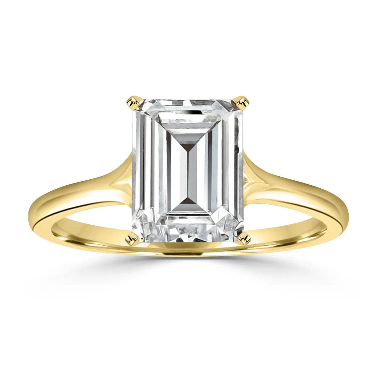 Emerald-Yellow Gold|Emerald|14K Yellow Gold|18K Yellow Gold