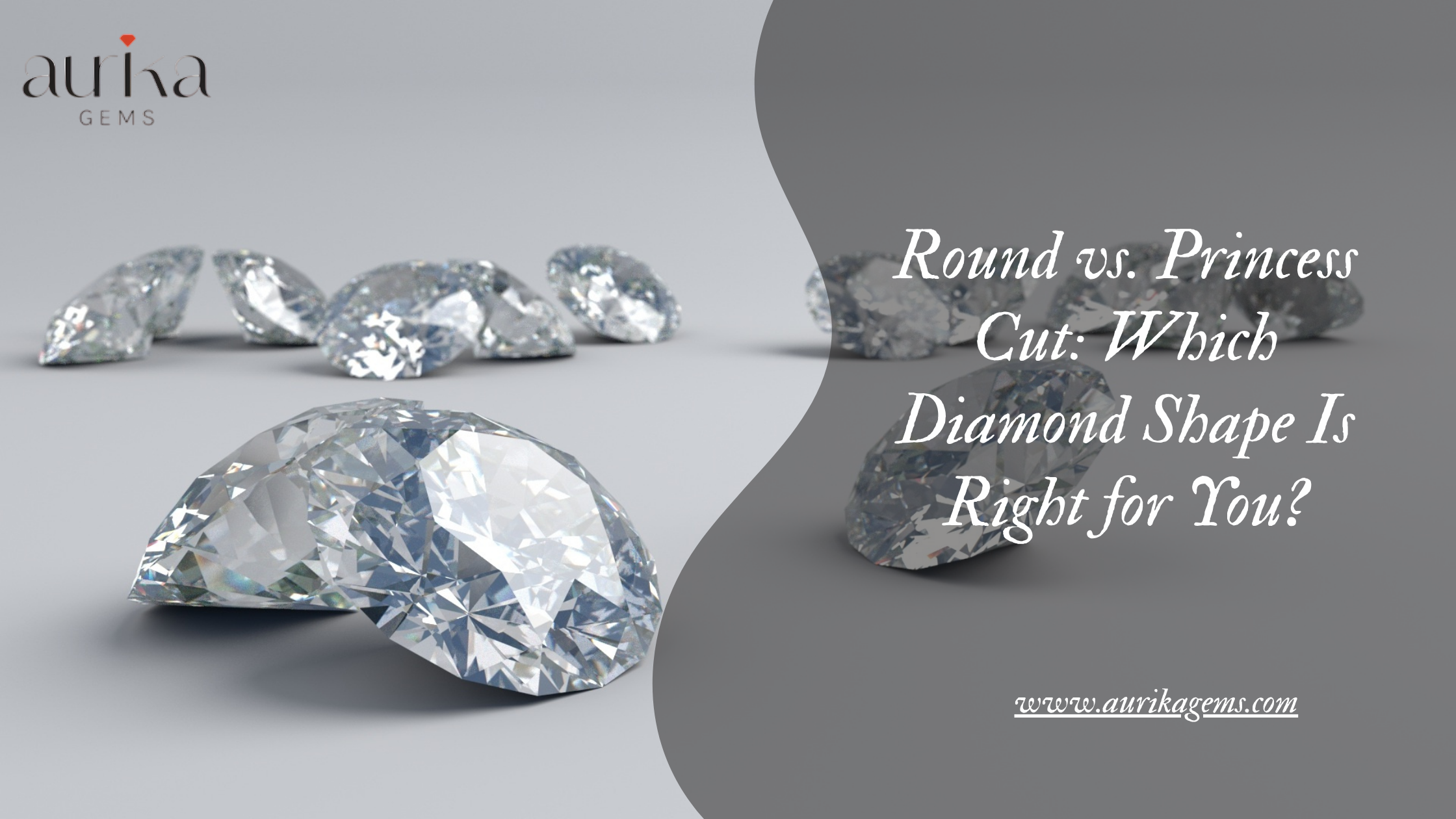Round vs. Princess Cut: Which Diamond Shape Is Right for You?