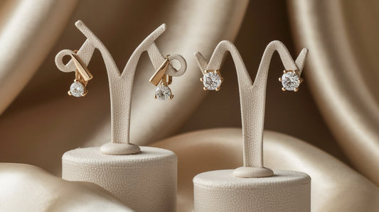 Solitaire Earrings vs. Stud Earrings: What’s the Difference?