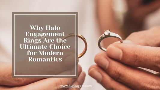 The Sparkle of Love: Why Halo Engagement Rings Are the Ultimate Choice for Modern Romantics