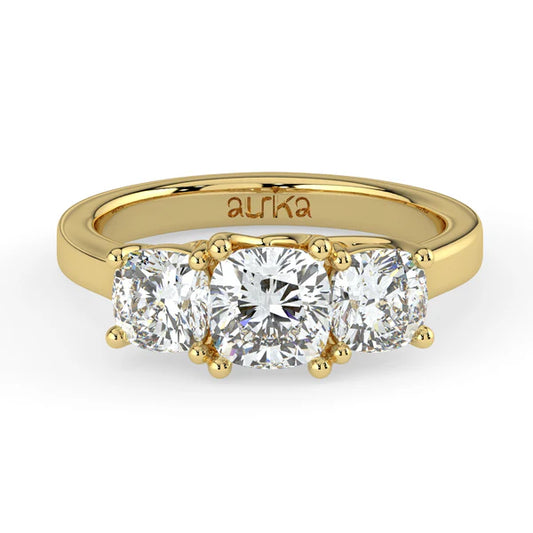 The Ultimate Guide to Three-Stone Engagement Rings