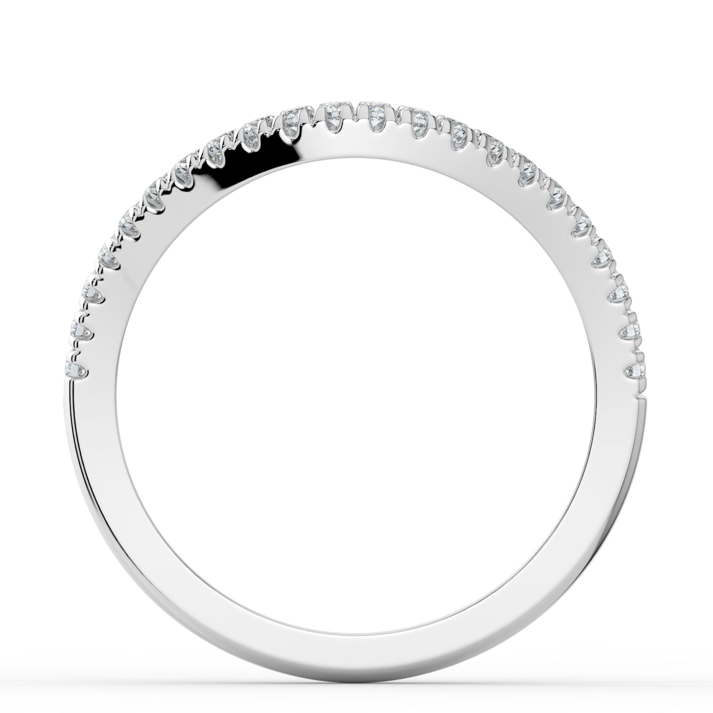 Curve Wedding Band