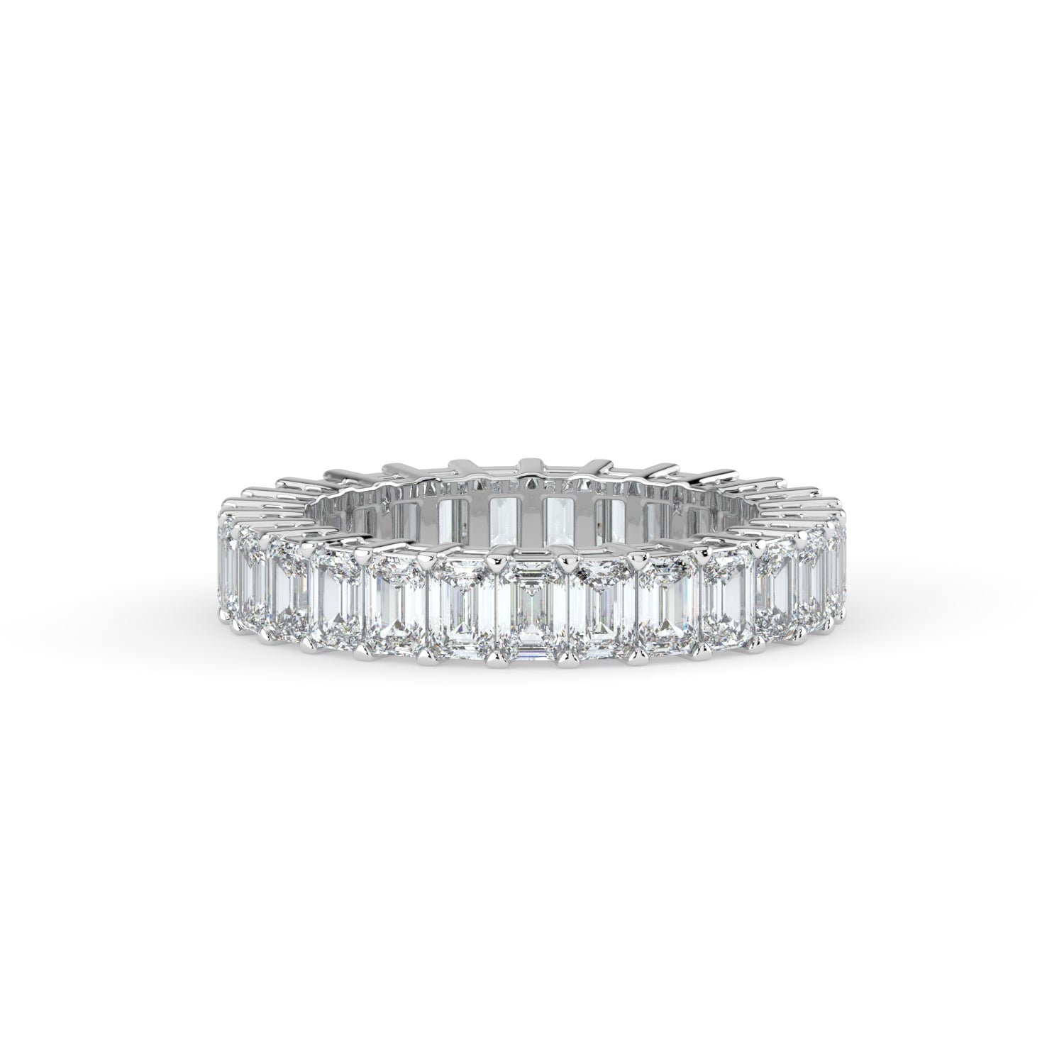 Emerald Diamond Eternity Ring