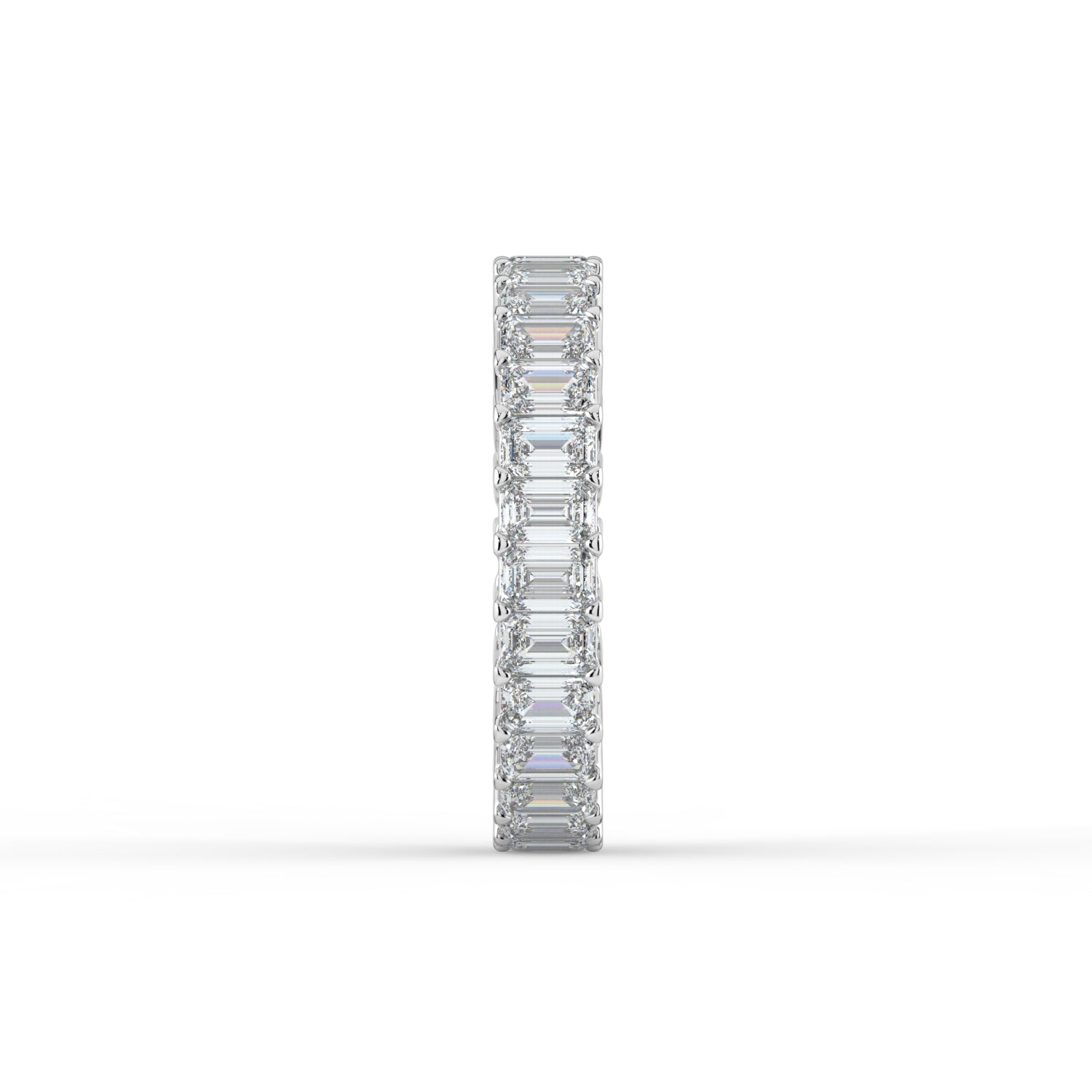 Emerald Diamond Eternity Ring