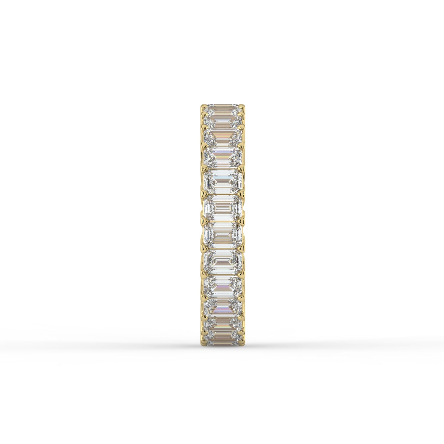 Emerald Diamond Eternity Ring