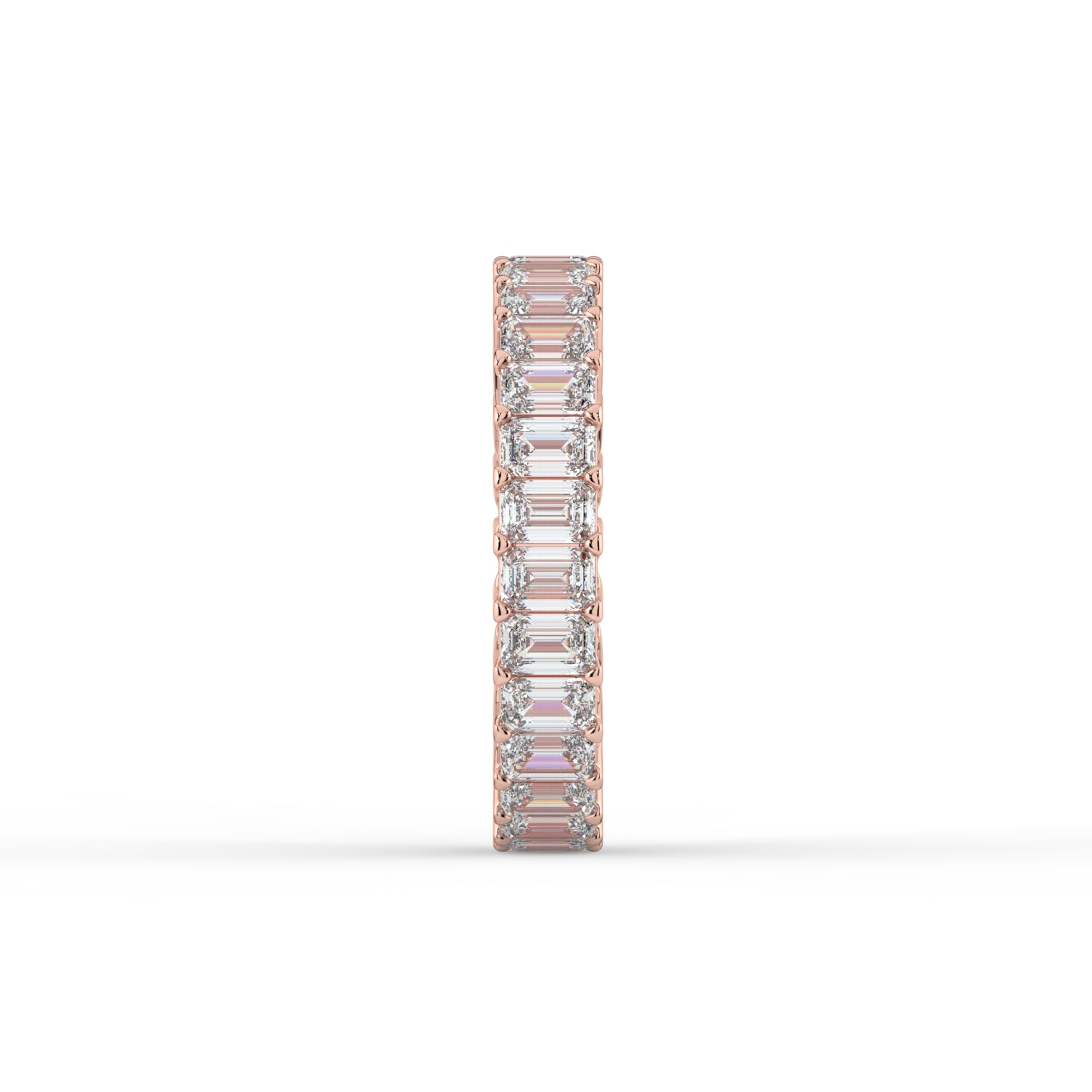 Emerald Diamond Eternity Ring