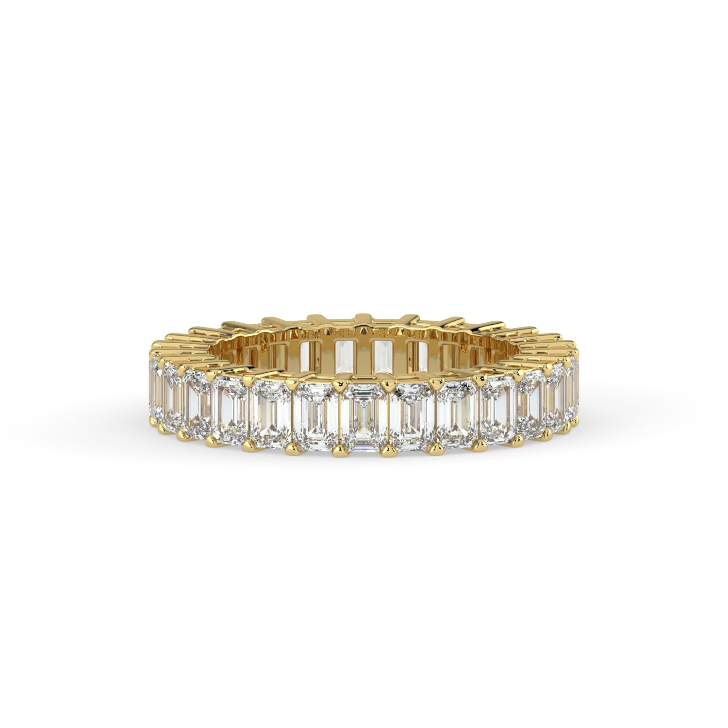 Emerald Diamond Eternity Ring