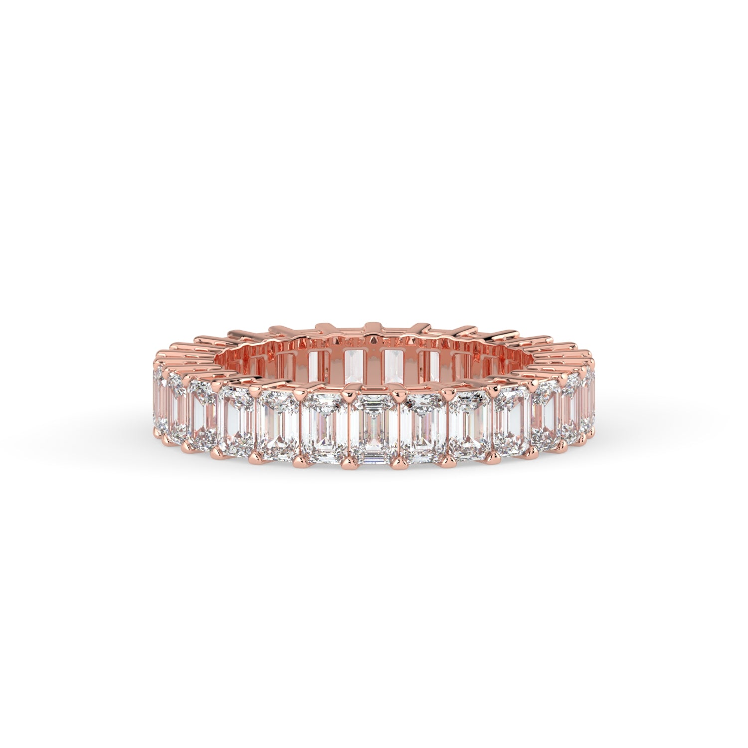 Emerald Diamond Eternity Ring