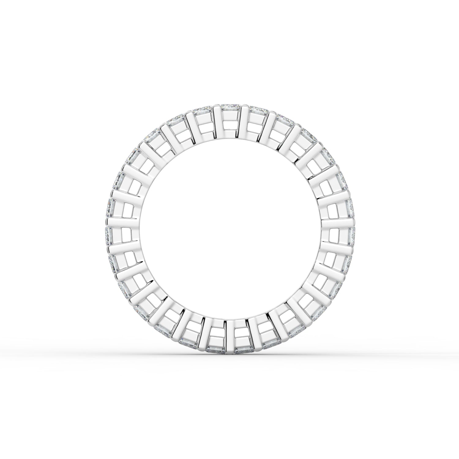 Emerald Diamond Eternity Ring