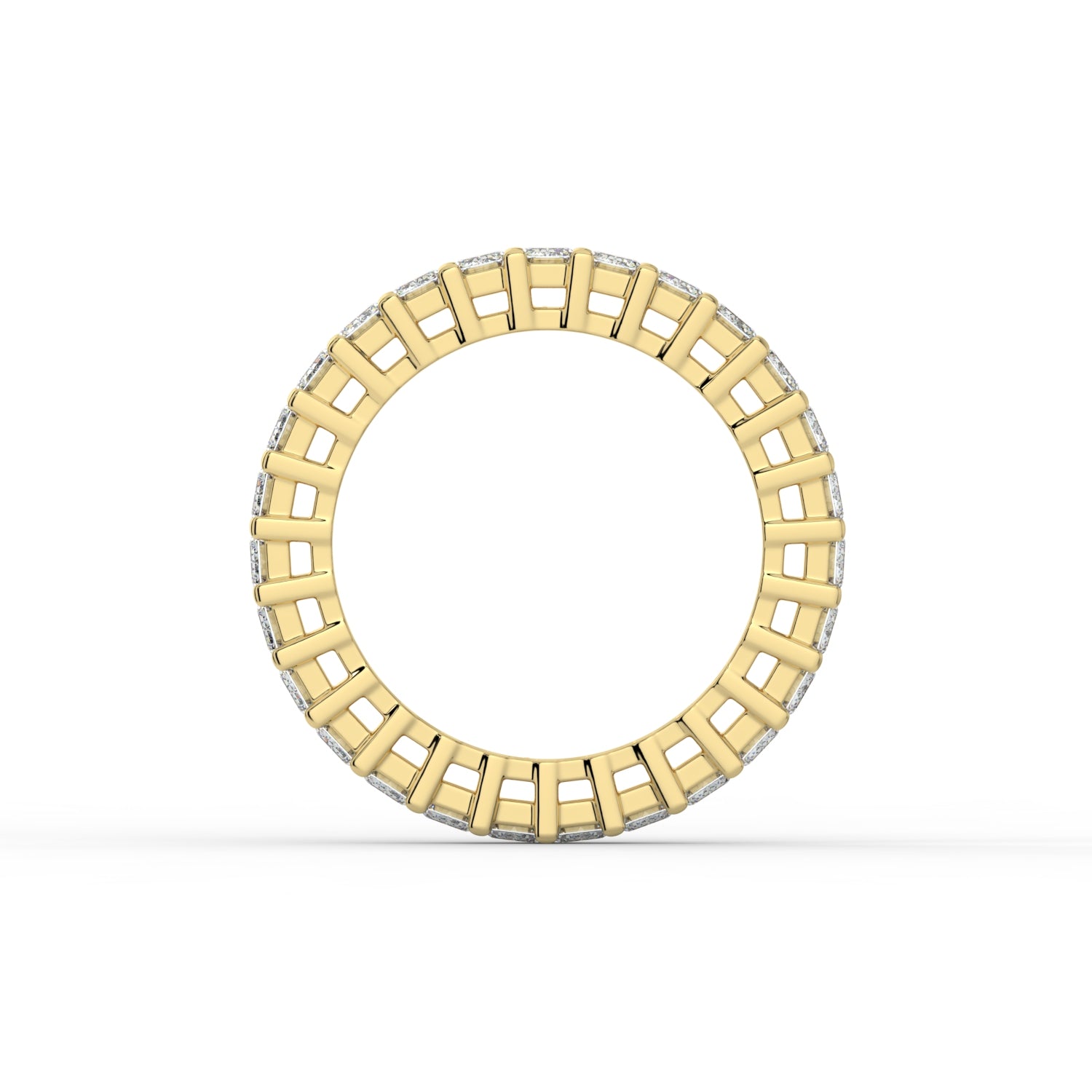 Emerald Diamond Eternity Ring