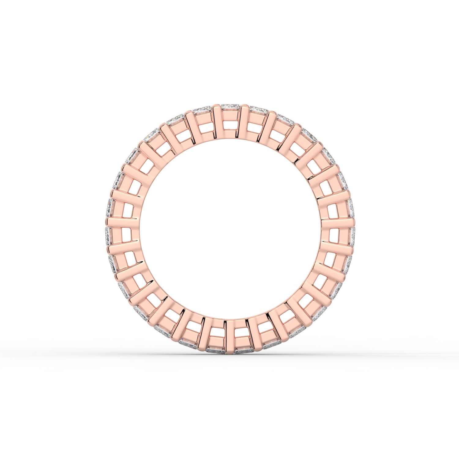 Emerald Diamond Eternity Ring