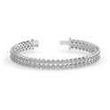 Double Row Diamond Bracelet