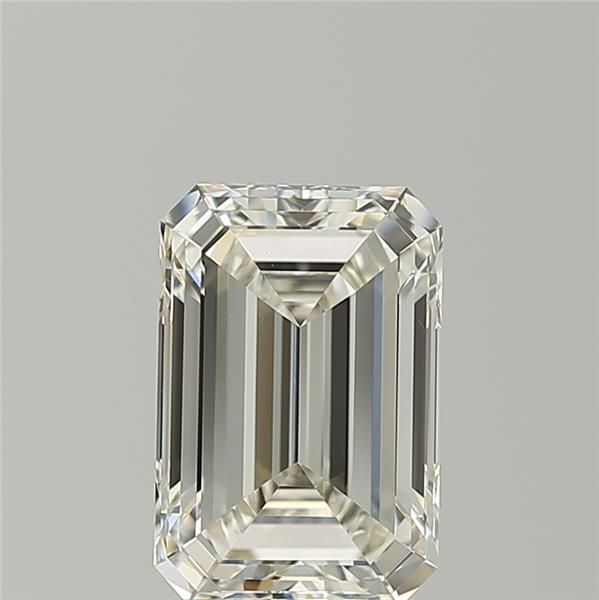 3.01 Carat J-VVS2 Emerald Cut Diamond