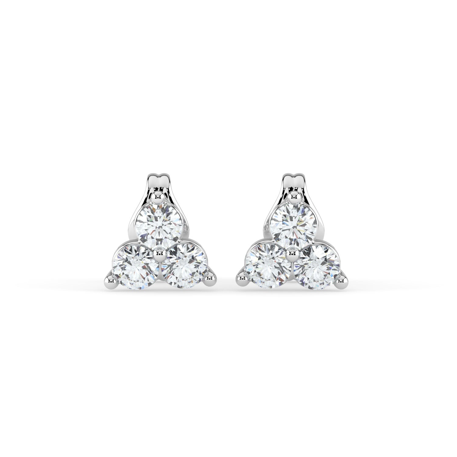 3 Stone Earring
