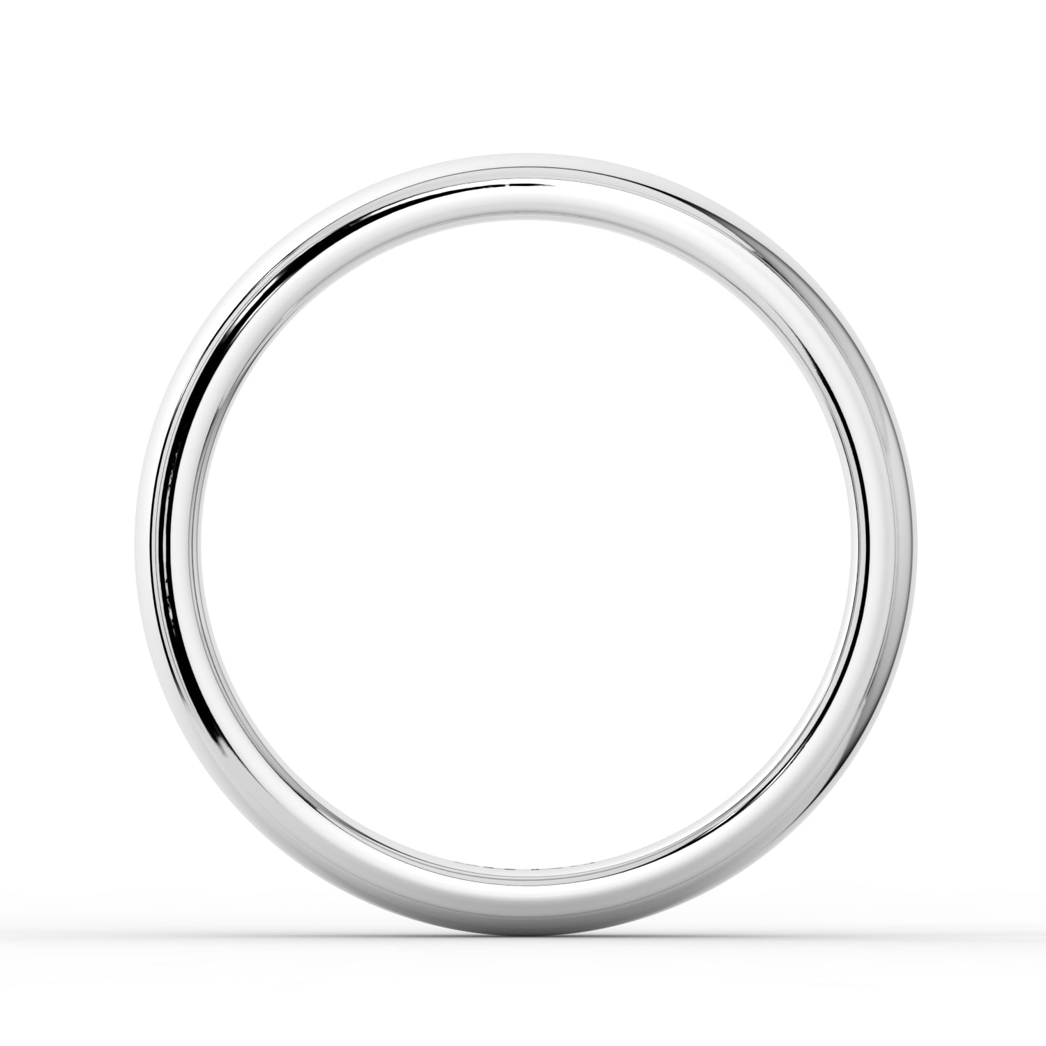 Curved Plain Wedding band