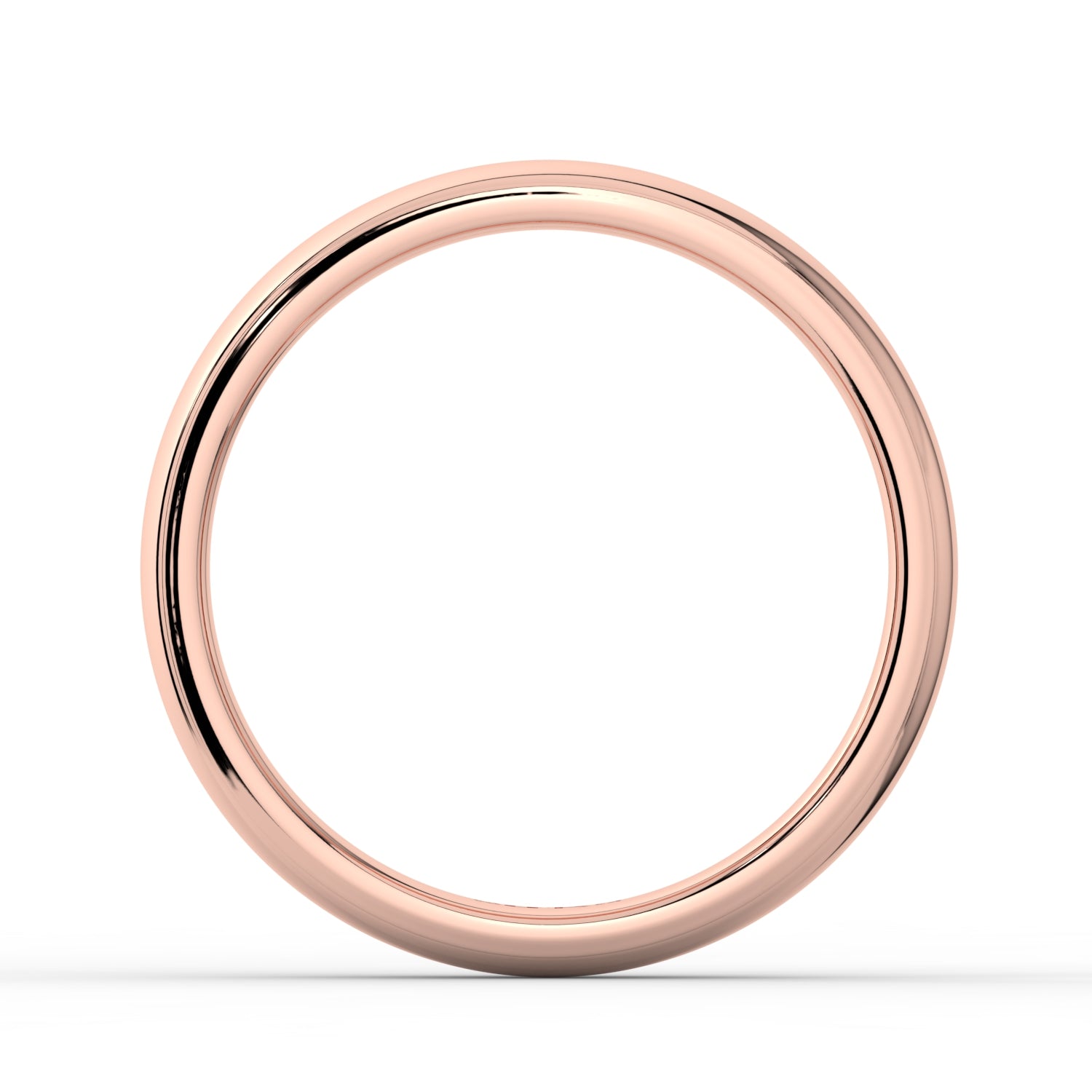 Curved Plain Wedding band