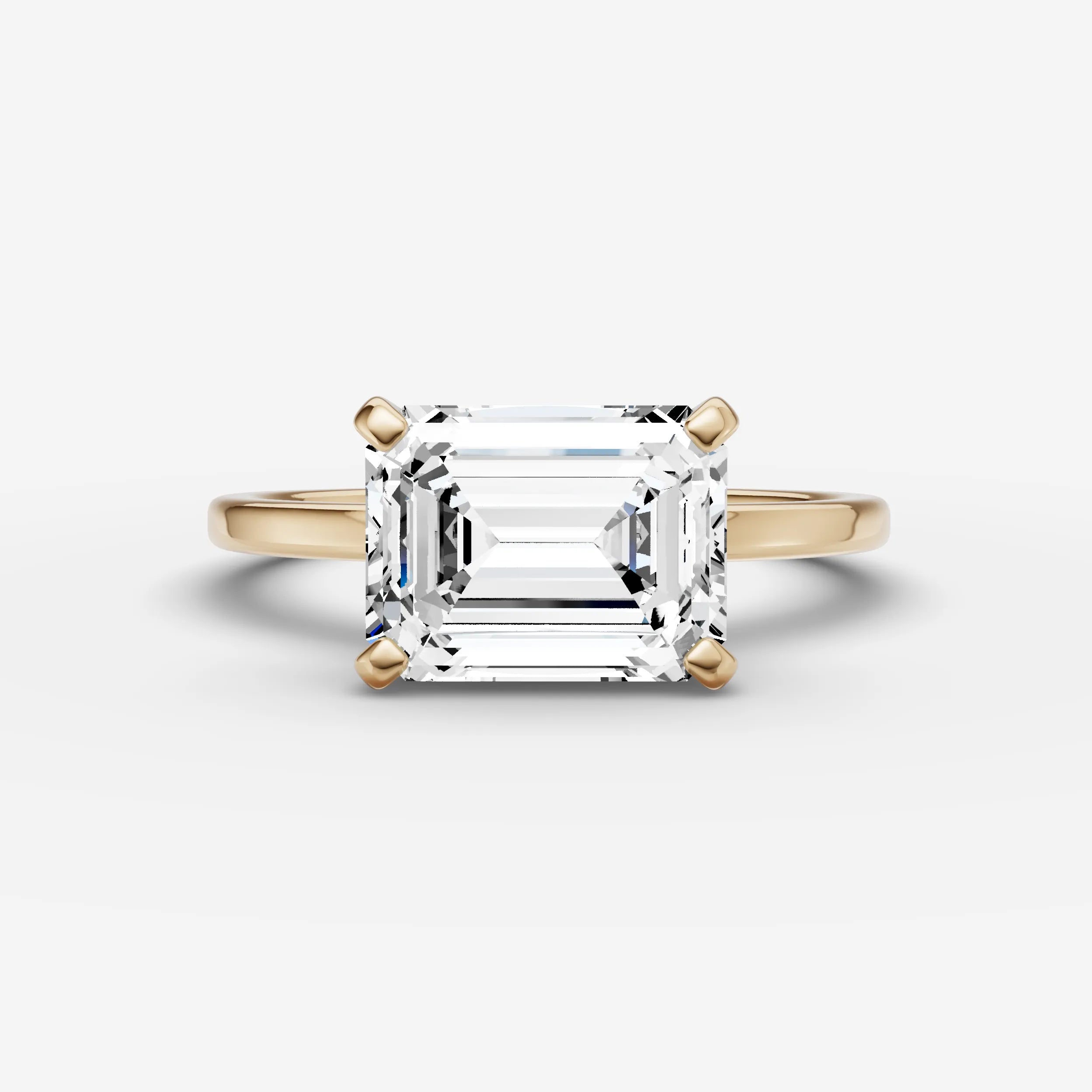 East West Solitaire - Emerald