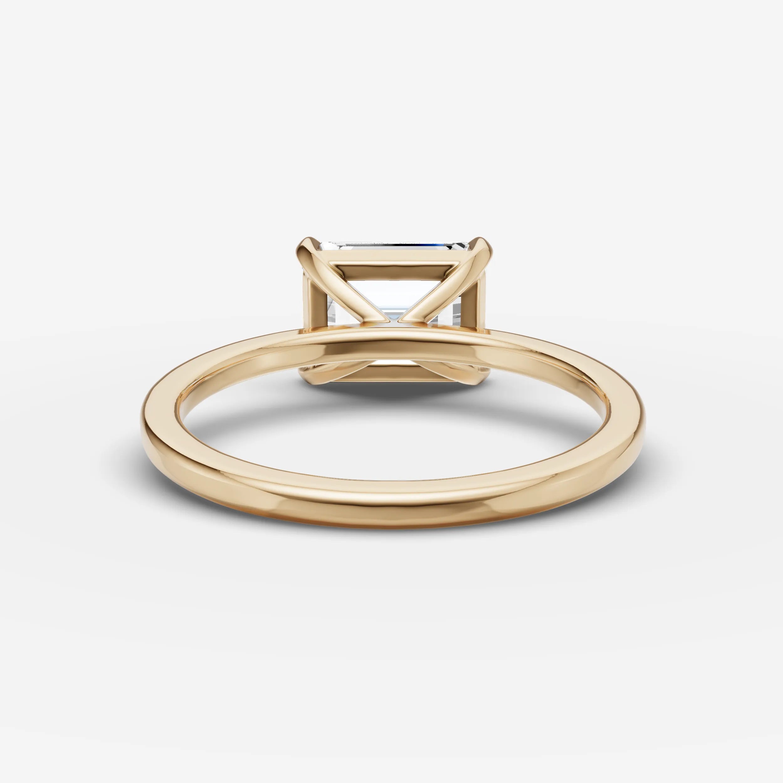 East West Solitaire - Emerald