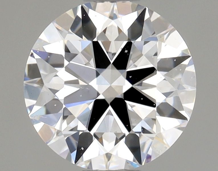 0.86 Carat D-SI1 Round Cut Diamond