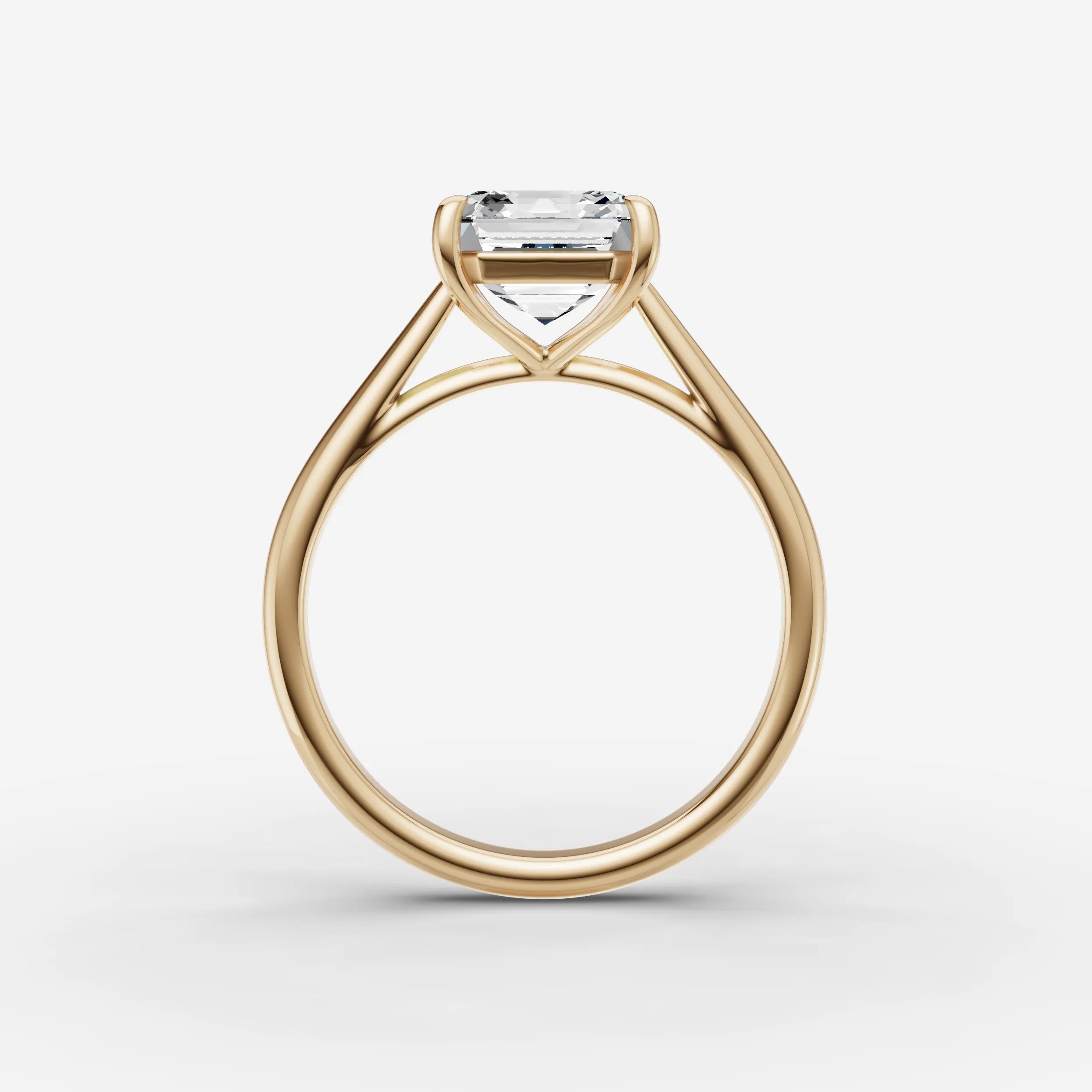 Solitaire Cathedral - Asscher
