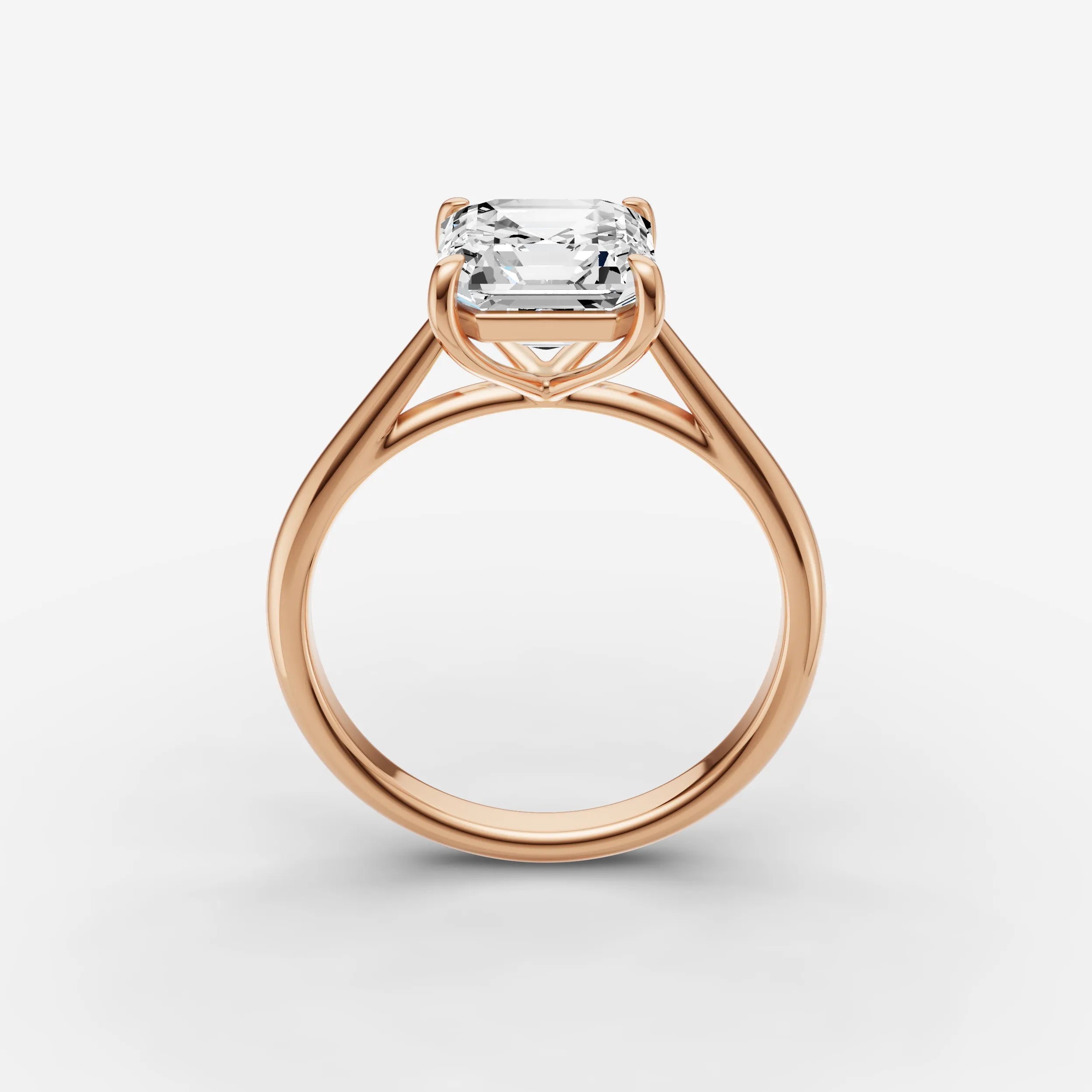 Solitaire Cathedral - Asscher