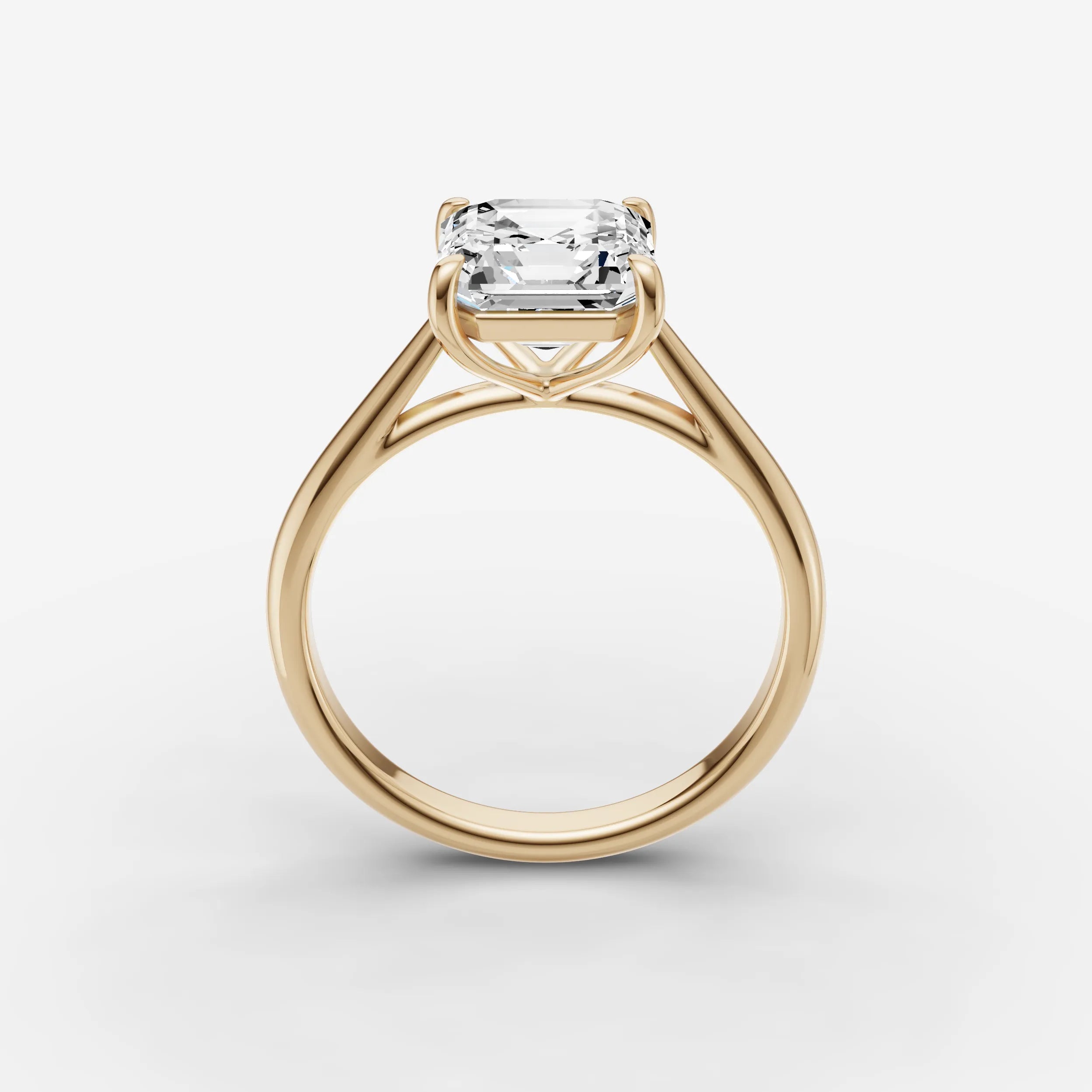 Solitaire Cathedral - Asscher