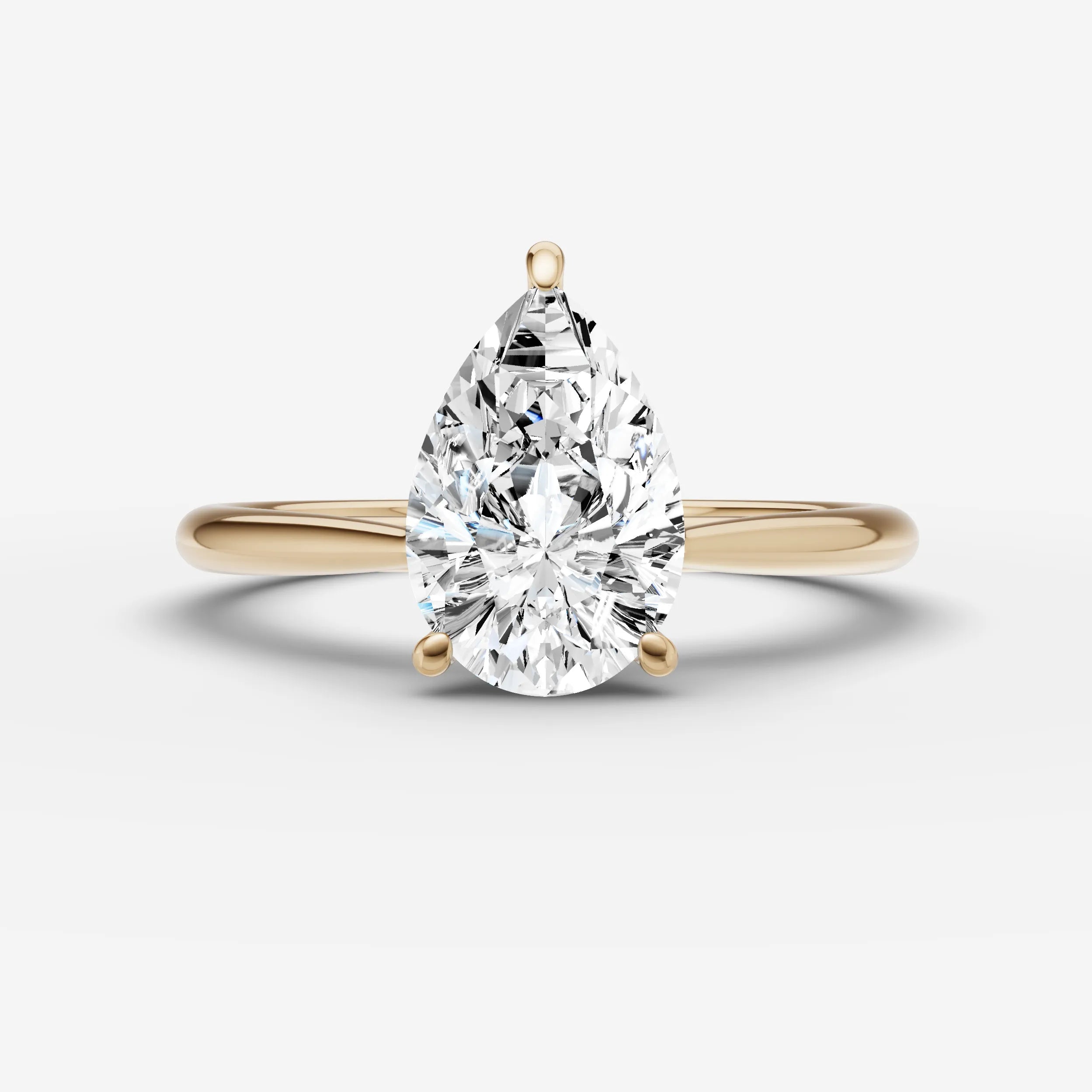 Solitaire Cathedral - Pear