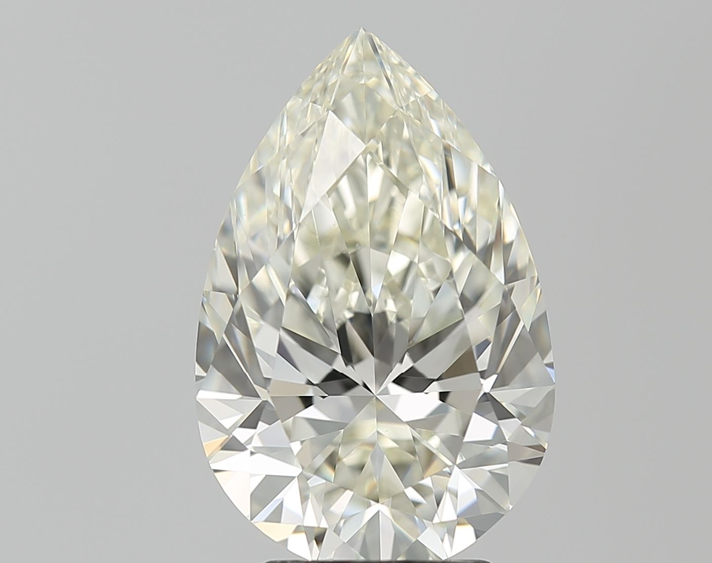 4.01 Carat J-VS1 Pear Cut Diamond