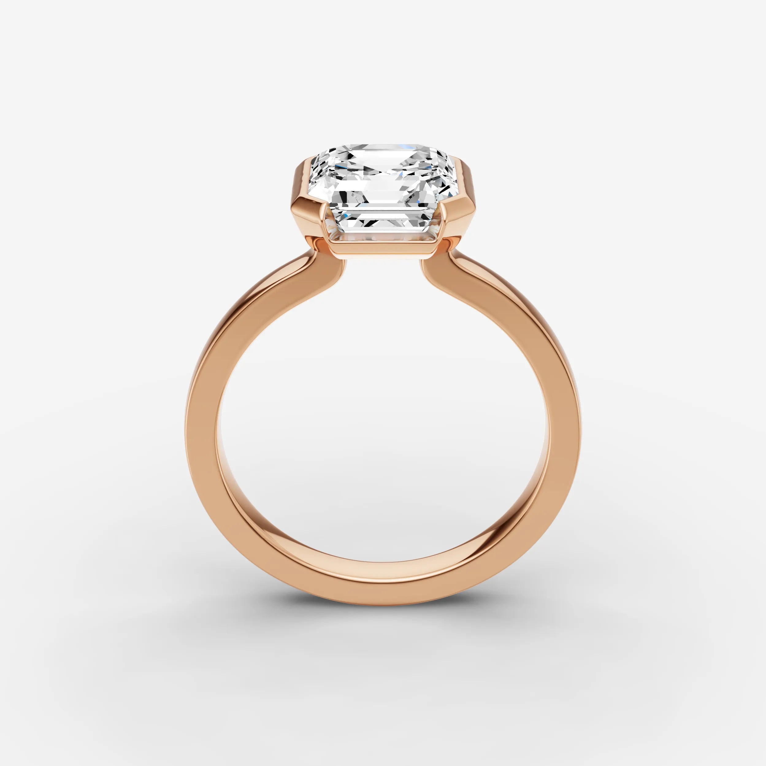 Half Bezel - Asscher