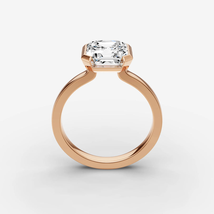 Half Bezel - Asscher