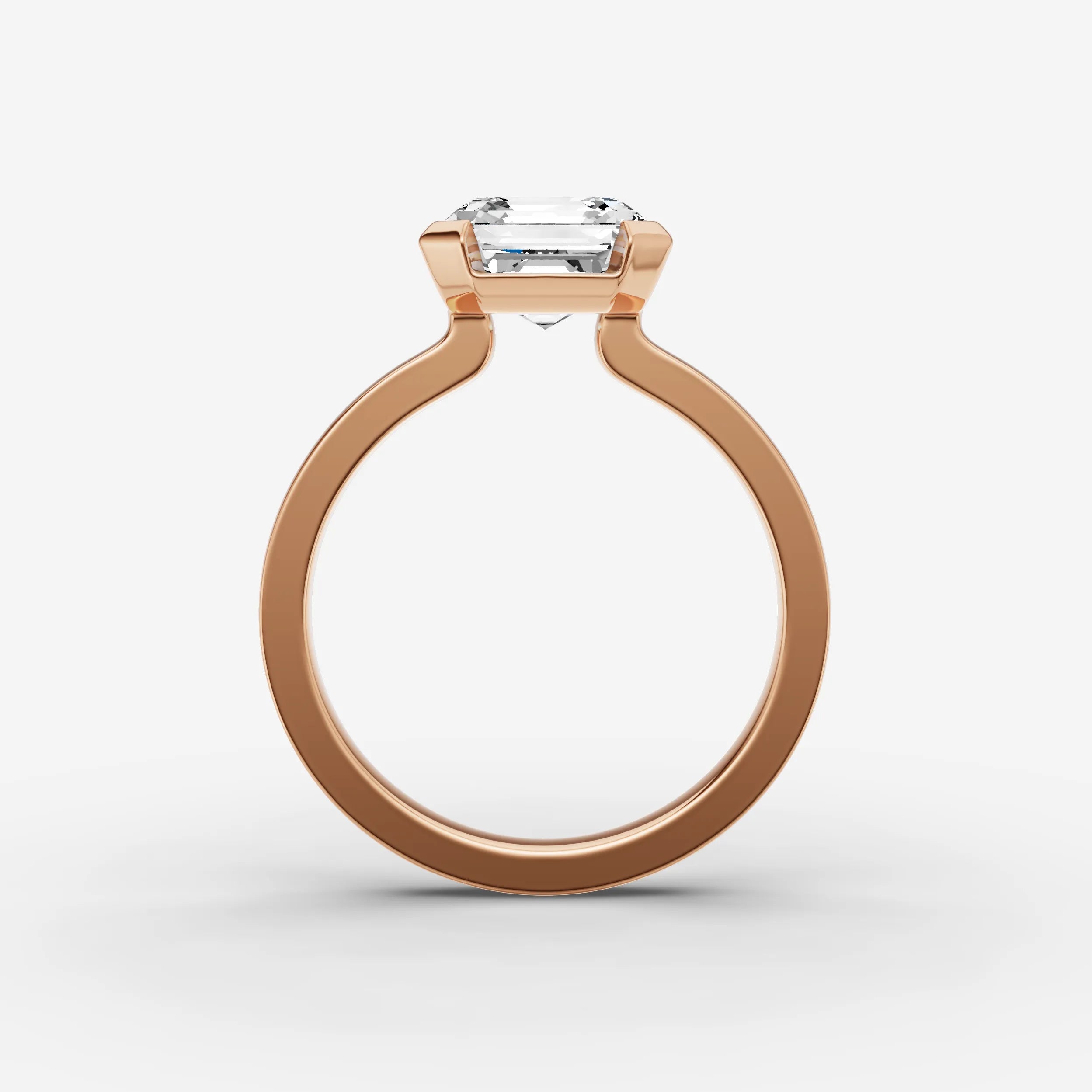 Half Bezel - Asscher