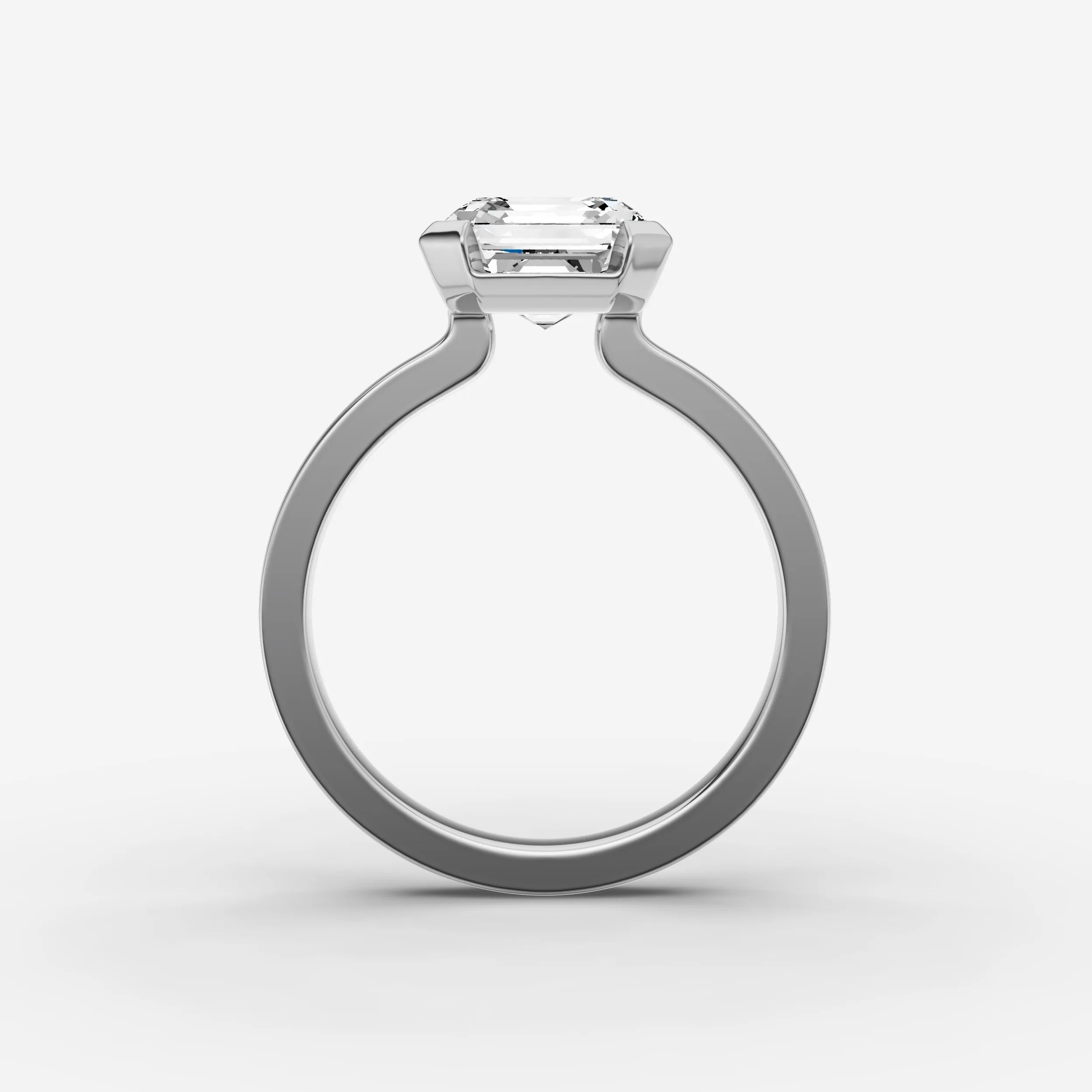 Half Bezel - Asscher