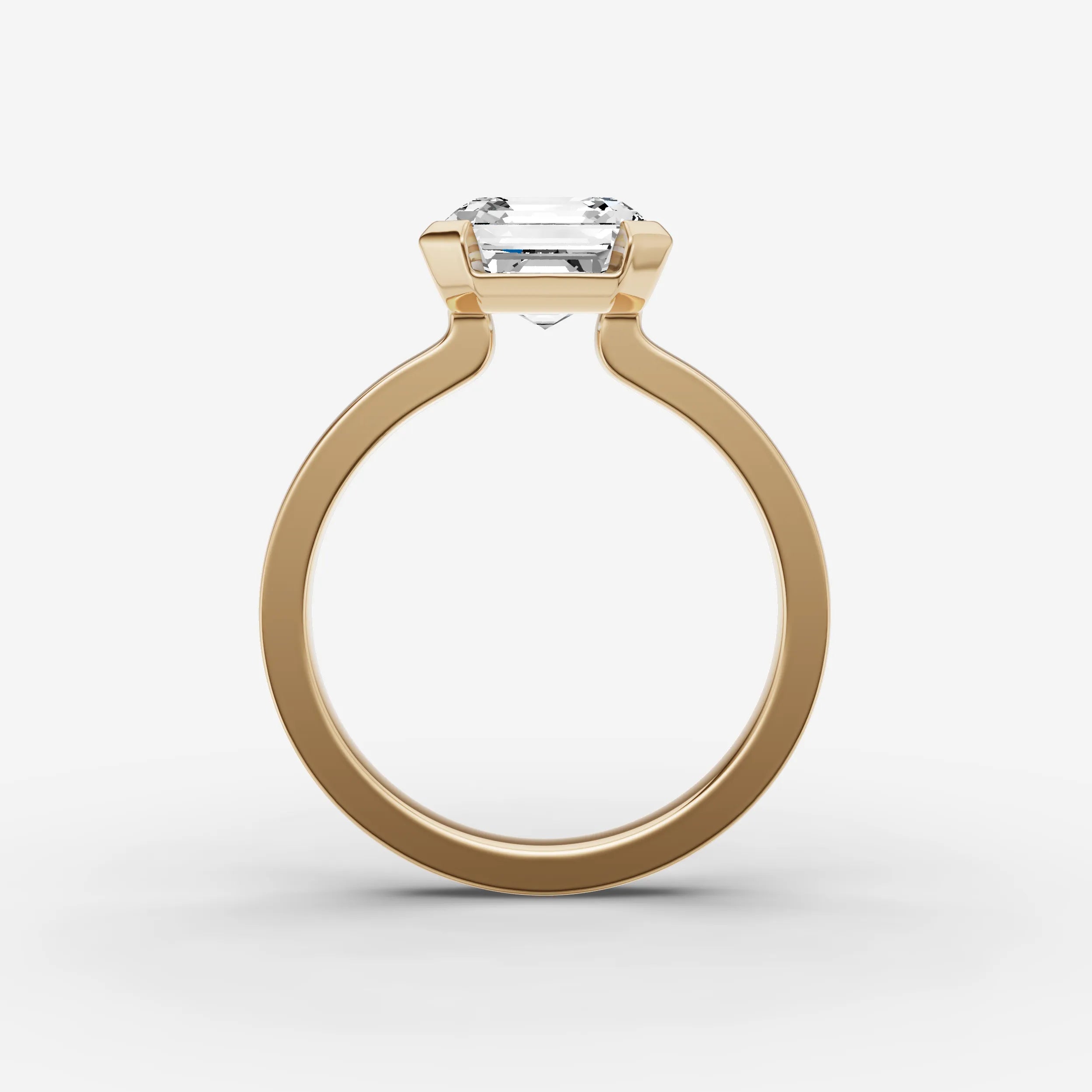 Half Bezel - Asscher