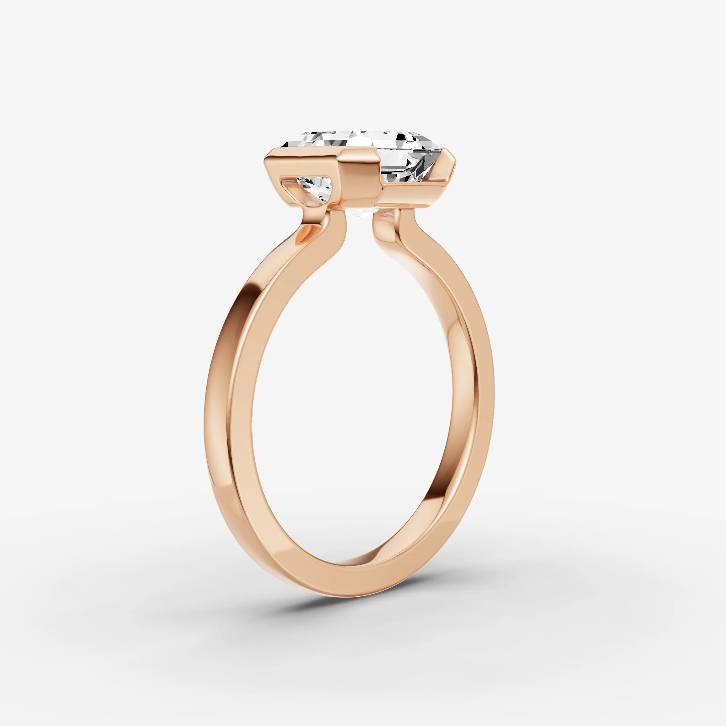 Half Bezel - Asscher