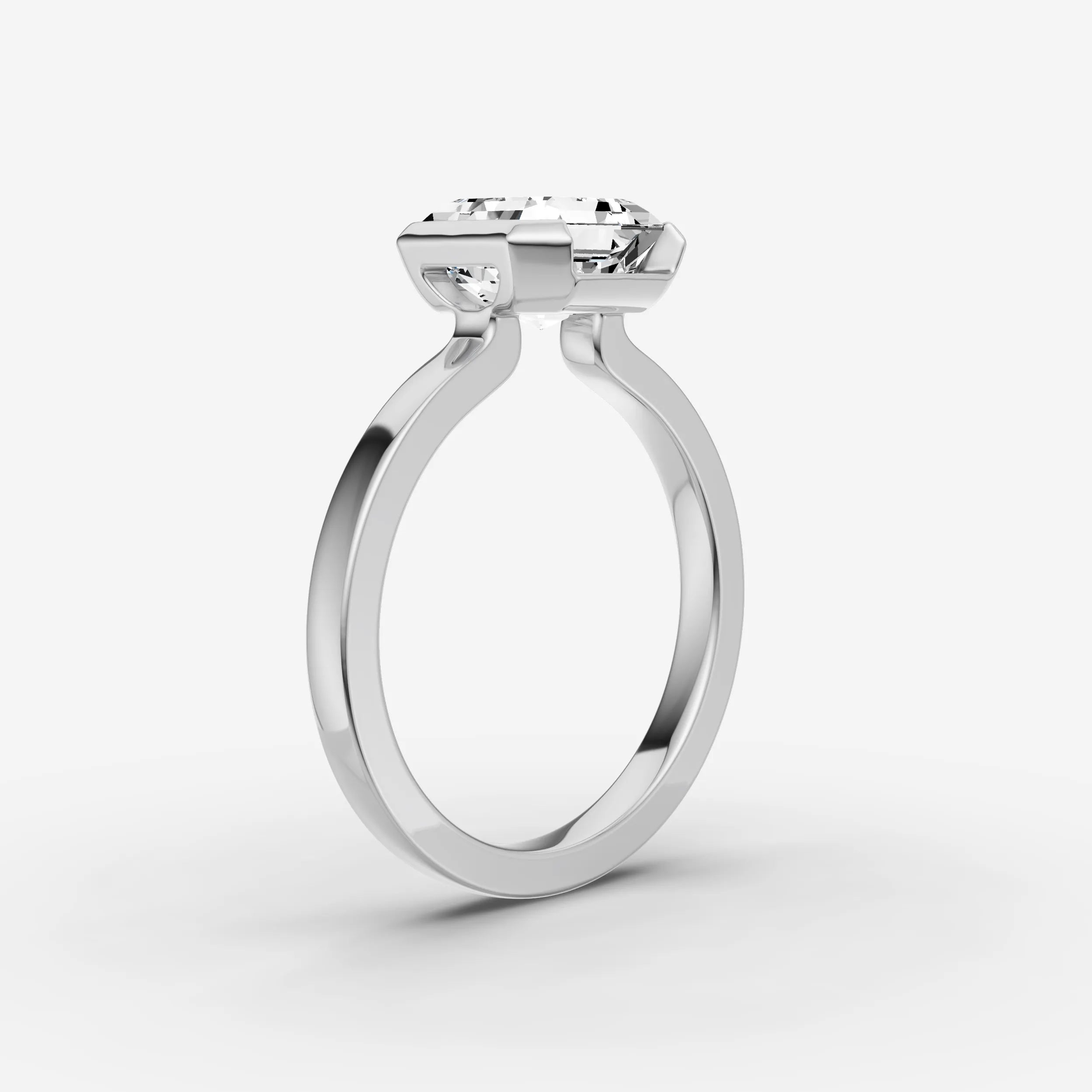 Half Bezel - Asscher