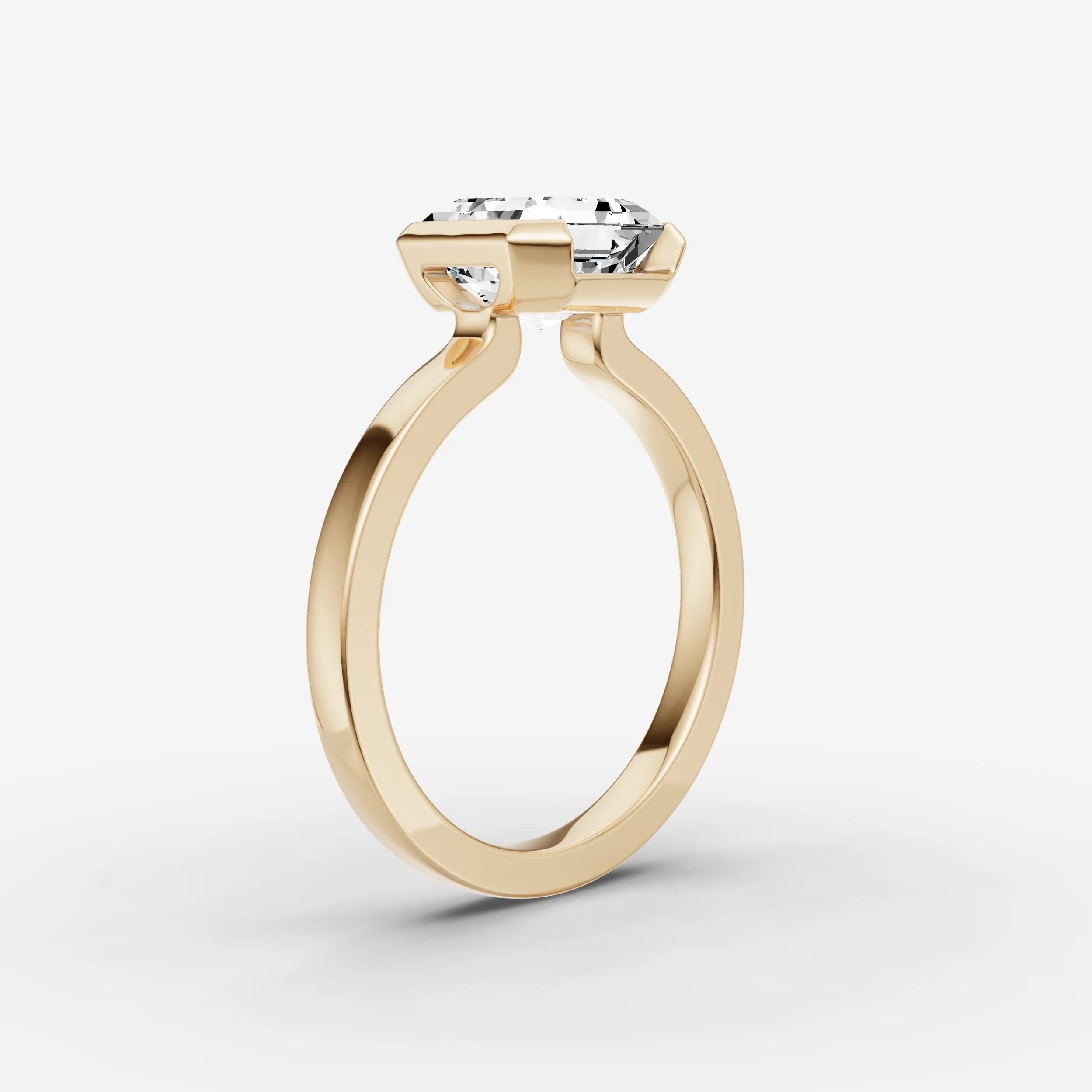 Half Bezel - Asscher