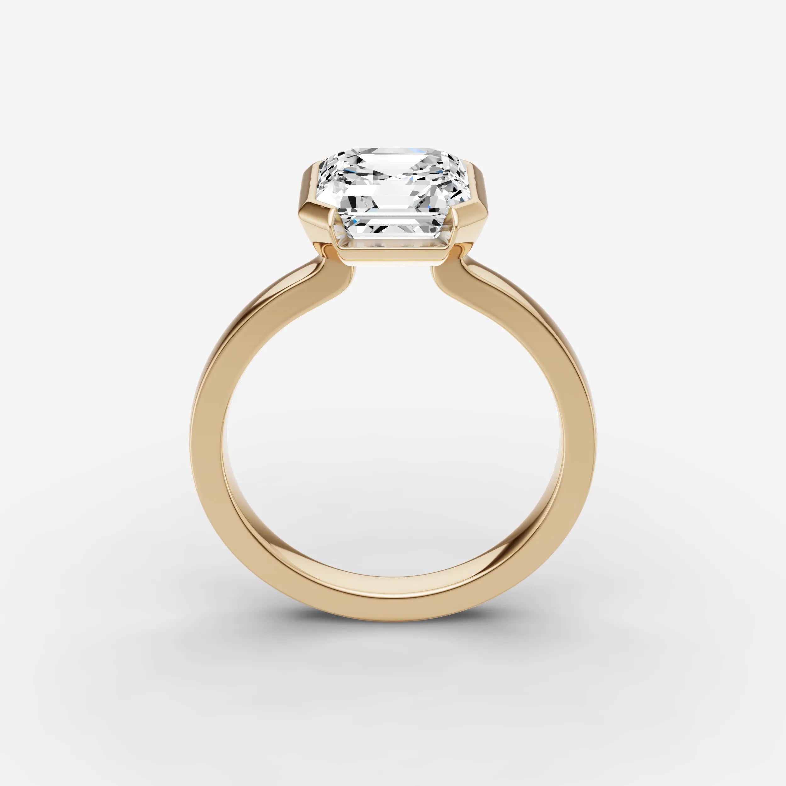 Half Bezel - Asscher