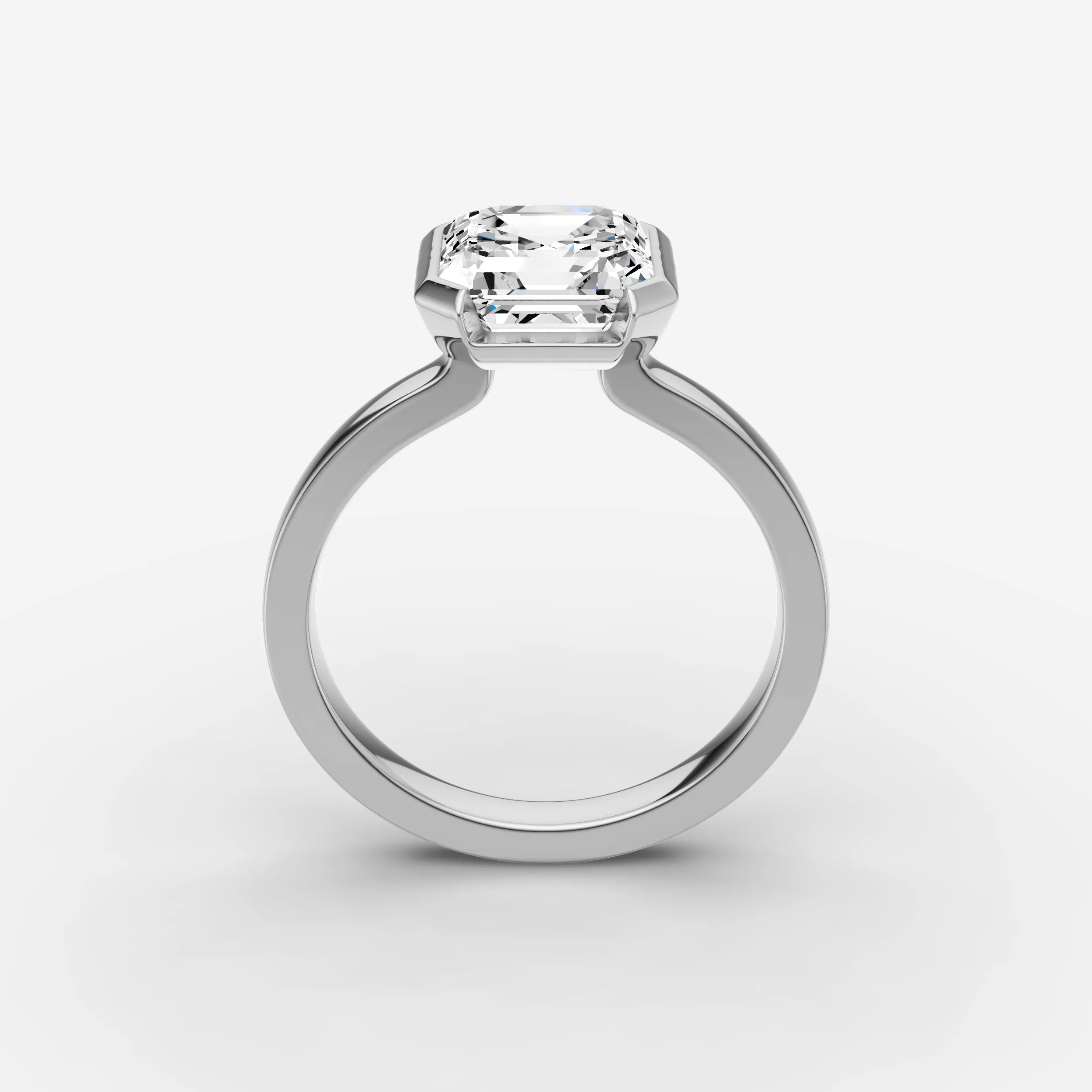 Half Bezel - Asscher