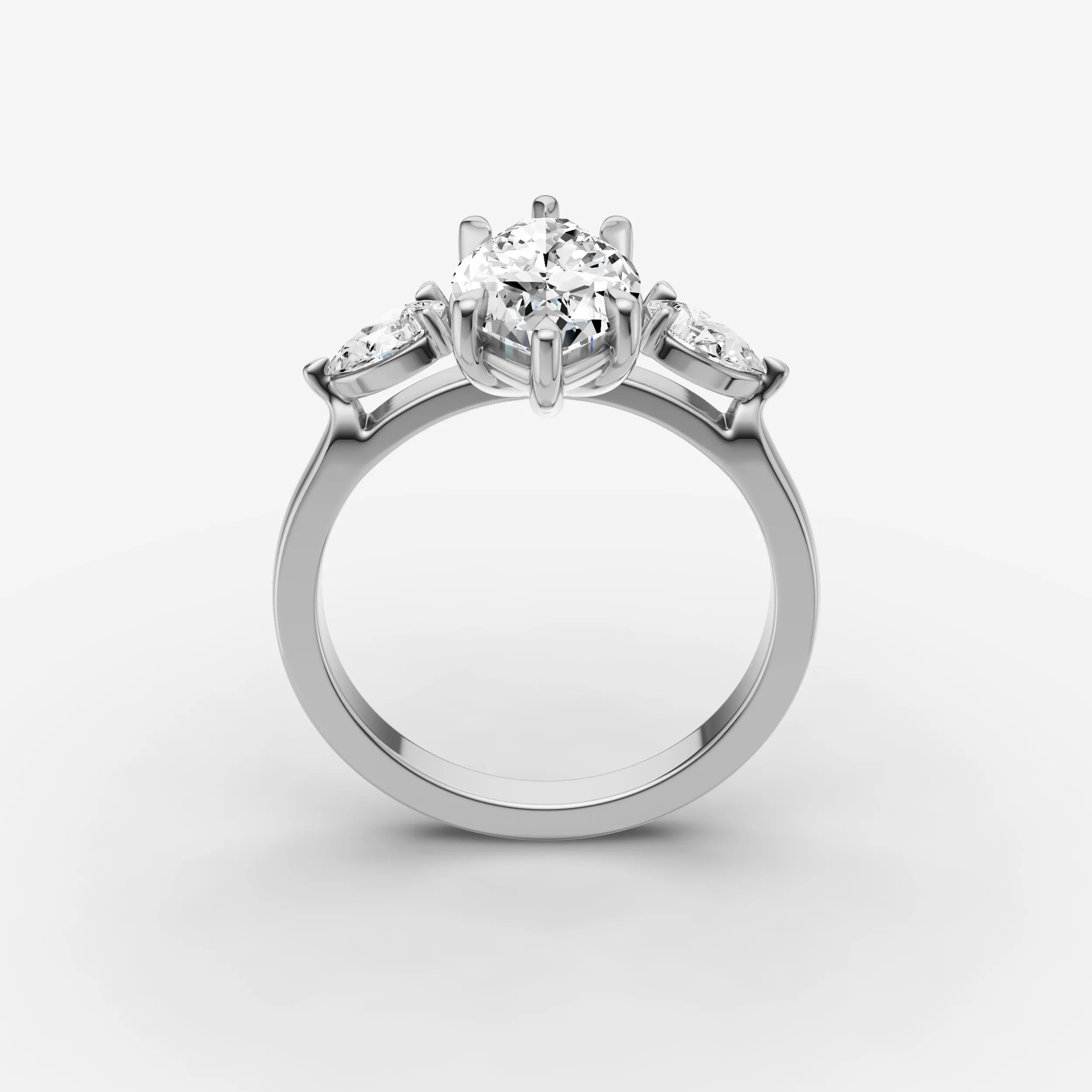 Three stone - Marquise