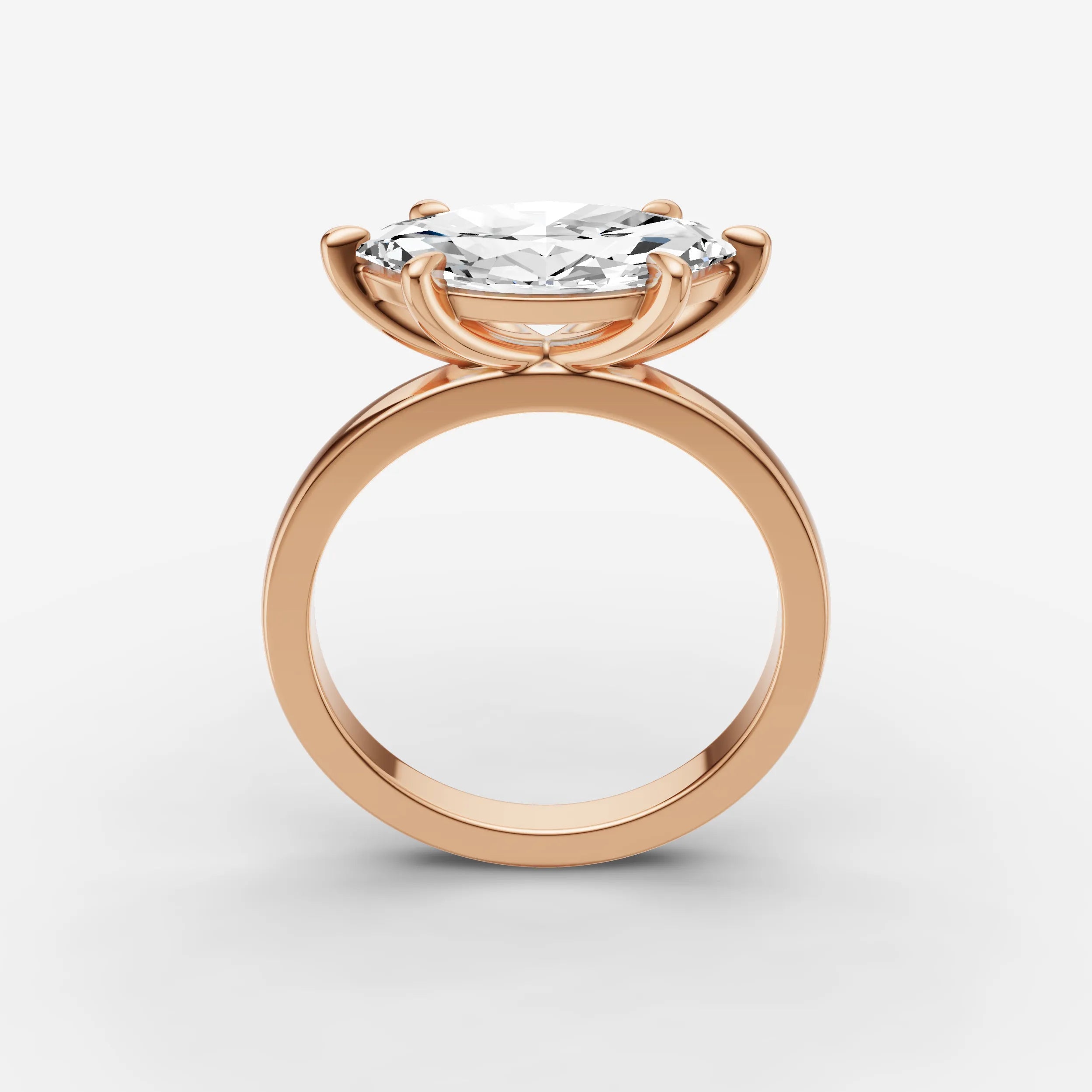 East West Solitaire - Marquise