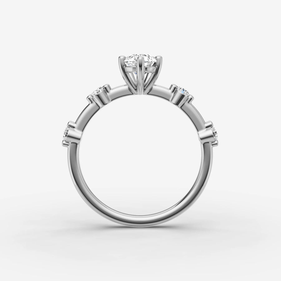 Dainty Pave - Pear