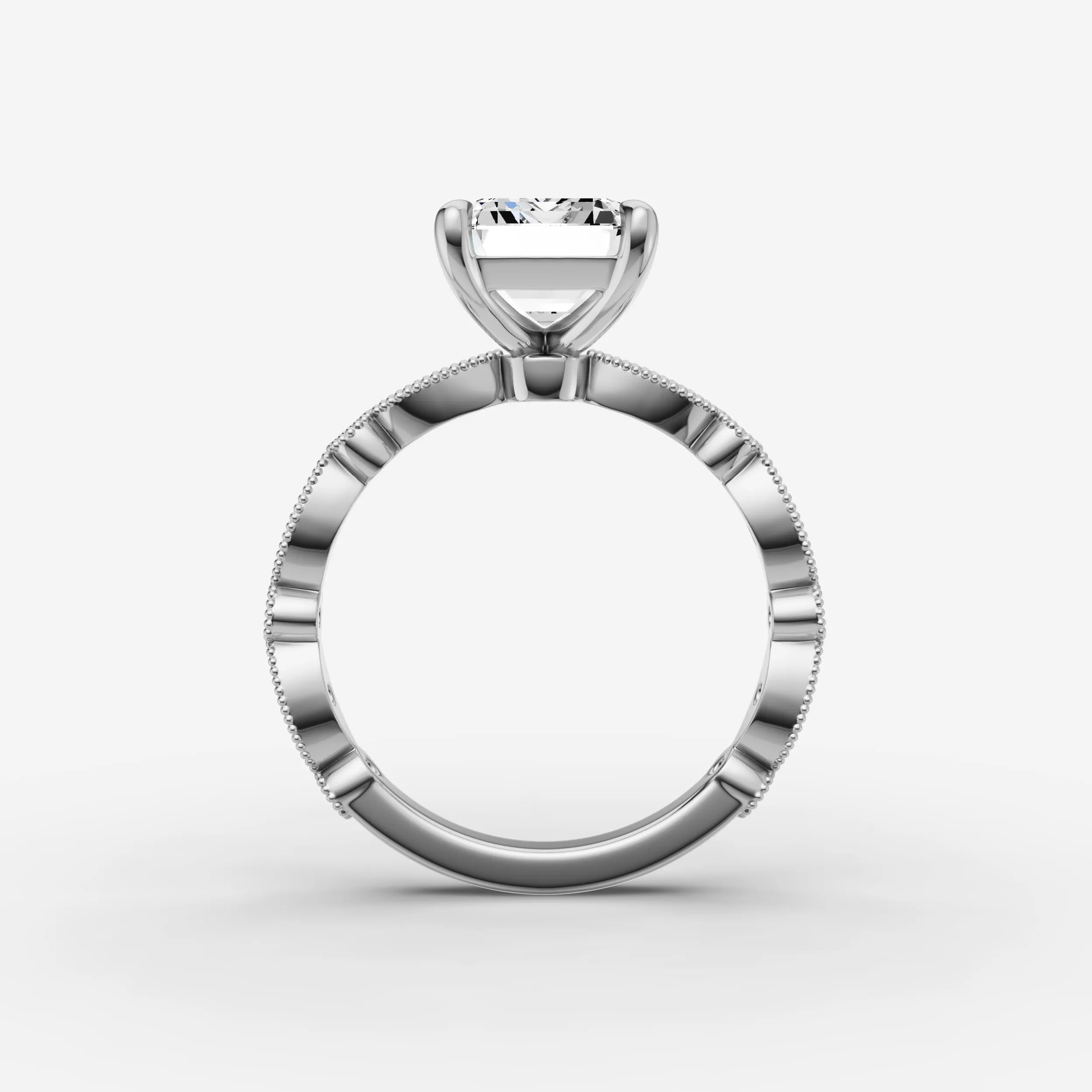 Vintage Pave - Emerald